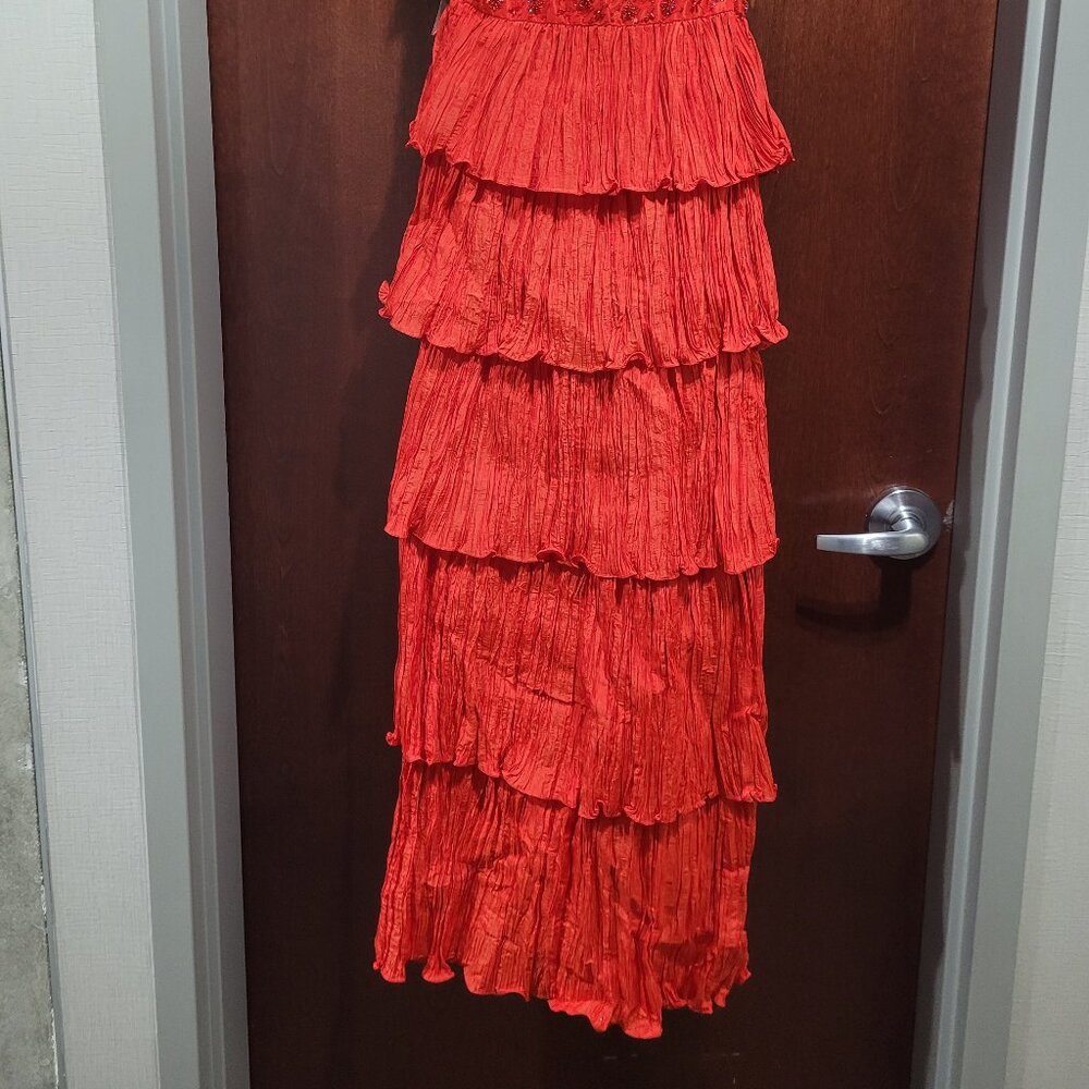 Lara Designs 2972 Size 2 Red Prom Dress - Picture 6 of 8